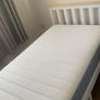 Single Bed Fram and Mattress Image 4
