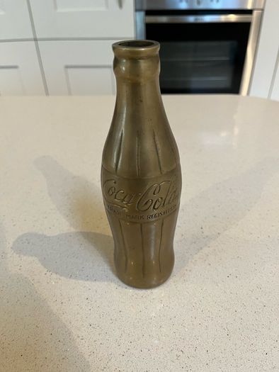 Coca Cola Brass Bottle