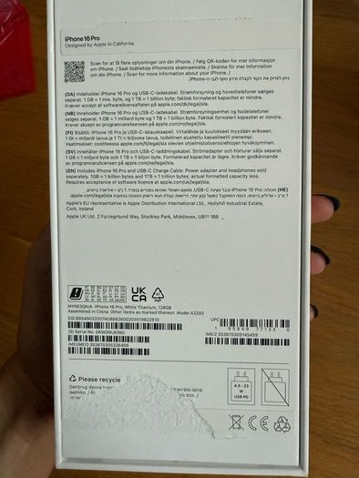 iPhone 16 pro