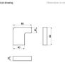 Noken PorcelanosaRobe Hook Image 6