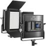 45221 Neewer 2x 660 Pieces (330 White+3300 Yellow) LED Video Light and Stands, Battery Image 3