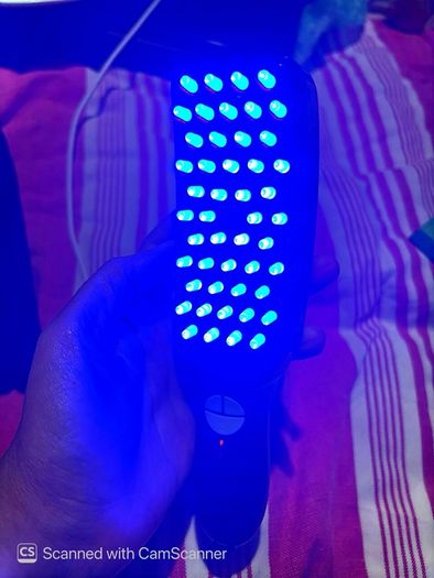 Rechargeable LED Scalp Massager