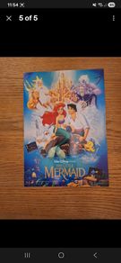 Original 1989 The Little Mermaid Press Kit Synopsis and Photo
