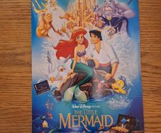 Original 1989 The Little Mermaid Press Kit Synopsis and Photo