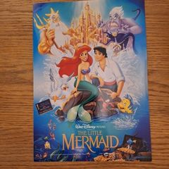 Original 1989 The Little Mermaid Press Kit Synopsis and Photo