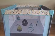 Babylo 'Safari Drops' 2 in 1 Playpen and Travel Cot
