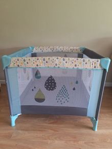 Babylo 'Safari Drops' 2 in 1 Playpen and Travel Cot