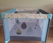 Babylo 'Safari Drops' 2 in 1 Playpen and Travel Cot