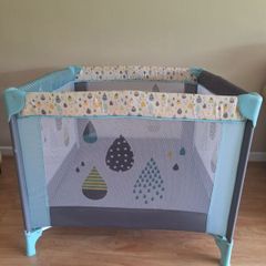 Babylo 'Safari Drops' 2 in 1 Playpen and Travel Cot