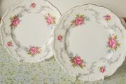 Pair of Royal Albert Tranquility Butter Plates. Bone China, England.