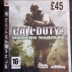 Call of Duty 4: Modern Warfare PS3