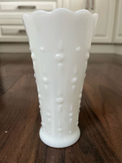 Vintage Milk Glass Vases