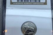 Ireland 1934 Threepence 3p NGC MS62 Very Nice Hard to Find in MS