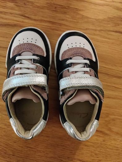 Clarks Fawn Craft Toddler Pink/Navy