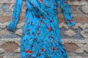 LK Bennett wrap long dress
