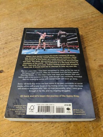 Tyson Fury behind the Mask my Autobiography.