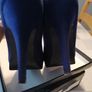 New Look Royal Blue Court Shoes Size 6 Image 5