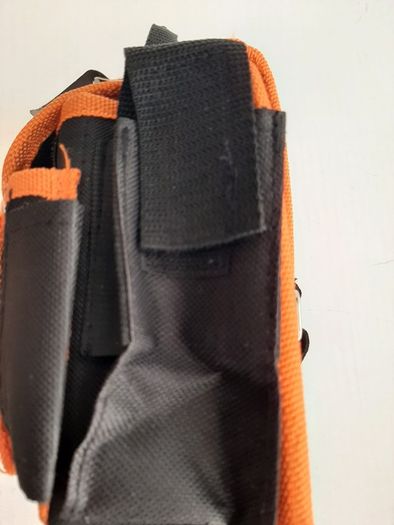 New tool pouch tag attached