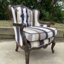 Vintage Louis XV-style wingback armchair Image 7