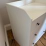 IKEA HAUGA White 3-Drawer Dresser Image 3