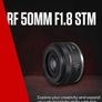 Compatible with EOS R System Mirrorless Cameras, Fixed Focal Length Lens, Compact & Lightweight, Perfect for Everyday Shooting Image 2