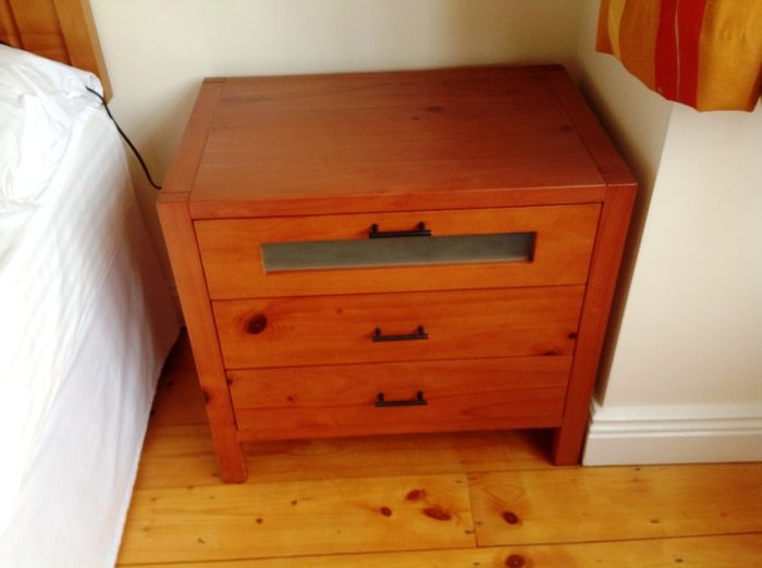 Bedside locker, press unit