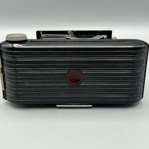 Jiffy Kodak Vp Vest Pocket Bakelite 127 Camera with Original Leather Case-SPARES