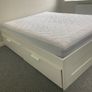 Double Bed with storage drawers and mattress from IKEA Image 3