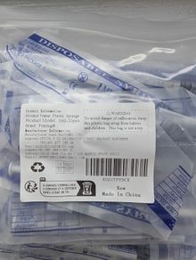 colostrum collection syringes bnwt