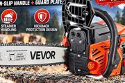 New Powerful  62 cc petrol  Chainsaw, 20 inch petrol mix Powered Chainsaw, 3.6 HP Power Chain Saw with Non-Slip Handle, petrol Powered Chainsaws with Dual Fuel Tanks, For Wood Cutting, Tree Trimming, and Land Clearing