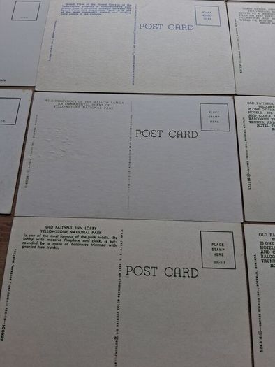 33 x USA And Canadian Mid Century Postcards
