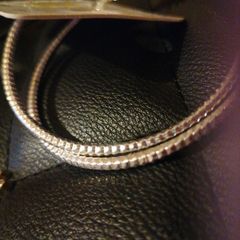 Large Silver Hoop Earrings