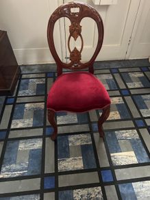 Antique rococo style chair