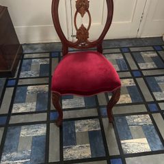Antique rococo style chair