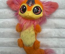 Magic Mixies Fire Gem Magical Misting Surprise Pet Plush approx. 8" Orange Used Please look at the pictures