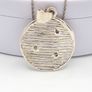 Silver Modernist Necklace Image 6