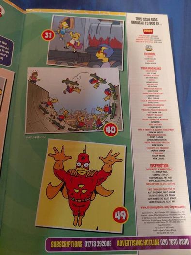 Simpsons comic