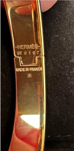 hermes H clic bangle