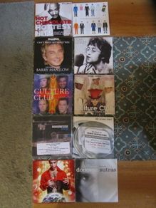Box of 291 Promo CDs