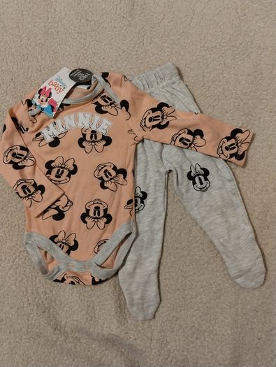 Disney Baby Minnie Mouse 2 Piece Set, New With Tags