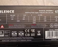 Desktop Power supply 650 watt