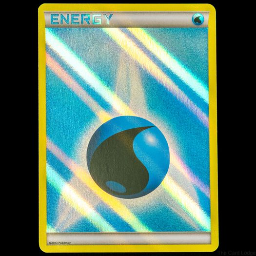 Water Energy Reverse Holo Black and White 2013 Pokemon Card