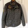 Vintage Santa Monica Green quilted Polo jacket Image 3