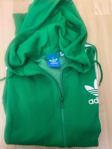 Adidas Hoodie - Green - Size L