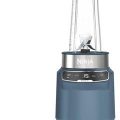 Blend in Cup, One Touch Controls, Make Smoothies, Milkshakes & Frozen Treats, Dishwasher Safe Parts, Stainless Steel Blades, 1000W, 2 x 700ml Cup, Denim Blue