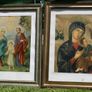Old religious prints in original frames Image 2
