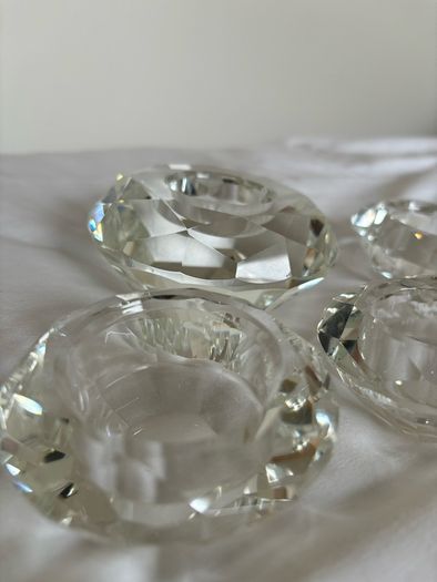 Glass Tealight Holders