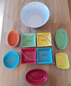 Colourful Tapas Dishes