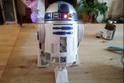 Disney Official Star Wars The Force Awakens 26cm Talking Interactive R2-D2 Figure With Light &amp; Sounds