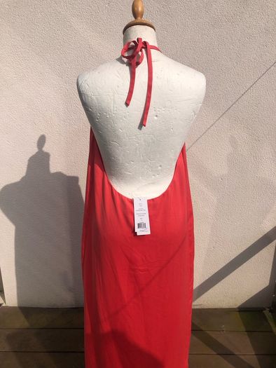 French Connection Coral Halter Dress Size 14